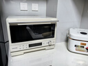 东芝（TOSHIBA）【国家补贴20%】微烤一体机微波炉烤箱家用 东芝小奶椰特色石窑烤 20L ER-YR2211CNX 奶黄白 东芝小奶椰YR2211 实拍图