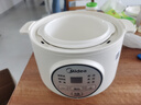 美的（Midea）电炖锅电蒸锅 煮粥婴儿辅食锅专用炖汤盅煲汤锅熬粥炖盅1L白瓷隔水炖 蒸炖一体多功能锅MD-DZE1068 实拍图