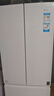 海尔（Haier）冰箱出品342升双开门法式多门冰雪白新一级双变频三档变温黑金净化节能省电leader电冰箱国家补贴 【342升】冰雪白+新一级能效+三档变温+黑金净化 实拍图