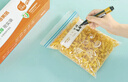 特美居（temeiju）密封袋大号食品级自封袋加厚拉链密实袋冷冻食物保鲜袋分装塑封袋 实拍图