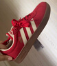 adidas「T头鞋」VL COURT复古休闲板鞋德训鞋男女阿迪达斯轻运动 浅猩红/暖香草色/黄色   38 实拍图