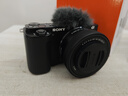 索尼（SONY）【保价11.11】ZV-E10K 新升级标准镜头套装 黑色 新套机镜头E PZ 16-50mm F3.5-5.6 OSS II 实拍图