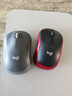 罗技（Logitech）M185鼠标 无线鼠标 办公鼠标 对称鼠标 黑色灰边 带无线2.4G接收器 实拍图