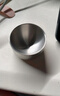 TILIVING 钛立维纯钛锤纹小茶杯子功夫泡茶杯主人杯50ml 实拍图