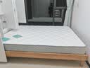 林氏家居现代简约实木床卧室原木无床头床PK6A【排骨架】床+床垫1.5M 实拍图
