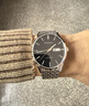 罗西尼（ROSSINI）手表男自动机械表黑盘钢带生日礼物国表商务夜光防水 5220099 实拍图