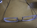 蔡司（ZEISS）眼镜近视纯钛半框男可配度数蔡司镜片 枪色 视特耐1.67防蓝光 实拍图