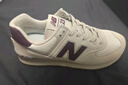 NEW BALANCE NB574官方休闲鞋女鞋复古舒适秋冬透气网鞋轻便百搭潮流运动鞋 米白色 WL574RCF 37 (脚长23.5cm)尺码详询客服 实拍图