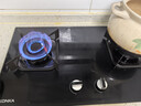 康佳（KONKA）燃气灶煤气灶双灶家用【国家补贴】 5.2kW天然气嵌入式台式双灶具 玻璃面板JZT-B500Y（天然气） 实拍图