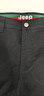 JEEP吉普休闲裤男秋冬季商务宽松裤子男士直筒百搭男裤 黑色 32 实拍图