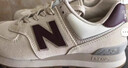 NEW BALANCE NB574官方休闲鞋女鞋复古舒适秋冬透气网鞋轻便百搭潮流运动鞋 米白色 WL574RCF 37.5 (脚长24cm)尺码详询客服 实拍图
