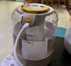 【智能升级数显】2.2L大容量加湿器七彩氛围灯香薰机静音大容量纳米细雾三档可调卧室空调房补水 棕色【智能数显版】2.2L容量纳米细雾+浪漫七彩灯 实拍图