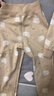 迷你巴拉【植物芯】巴拉儿童纯棉家居服套装男女童宝宝透气睡衣裤2025新款 咖白色调00351（细腻亲肤，5~15℃） 100 cm 【2-4岁】 实拍图