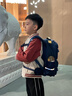 Edison爱迪生小学生书包减负护脊护腰防下坠1-3-6年级反光儿童背包L38-2 实拍图