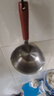 热油小锅泼油锅加厚不锈钢木柄防烫带刻度双倒流口不挂油无涂层 【木柄】爆款300ml 实拍图