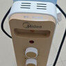 美的（Midea）【金缕衣】取暖器家用/电暖器/电暖气/加湿烘衣/13片全屋取暖器/电热油汀取暖器NY2213-18GW 实拍图