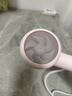 米家小米电吹风机 负离子便携可折叠大风力速干H101家用宿舍学生风筒 出行必备生日礼物推荐 粉色 实拍图