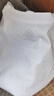 拇指白小T二代白色短袖T恤男女春夏三防纯棉白小丅打底衫上衣 白色男款 XL 实拍图