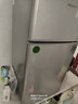 华宝小冰箱小型家用出租房用冷藏冷冻两用一级能效节能省电迷你宿舍寝室办公室二门电冰箱 【一级能效】58L银色【三天不到一度电】 实拍图