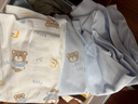 拉比婴儿衣服秋冬儿童秋衣秋裤2套装宝宝纯棉保暖内衣睡衣2套装 元气熊圆领服2套装 粉蓝 110 cm 实拍图