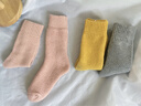 北极绒儿童羊毛袜秋冬季加厚加绒保暖宝宝婴儿厚袜子男女中大童毛圈棉袜 实拍图