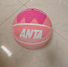 安踏（ANTA）儿童篮球橡胶4号篮球小学生幼儿园室内外耐磨四号训练蓝球 彩蛋粉 实拍图