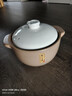 荣事达（Royalstar）砂锅耐高温干烧不裂炖汤煲汤锅家用陶瓷宽口沙煲瓦煲燃气灶用5L 实拍图