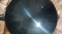 荣事达（Royalstar）章丘手工锻打铁锅圆底老式炒锅无涂层不粘炒菜锅燃气灶带盖34cm 实拍图