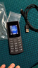 NOKIA新105 4G 全网通移动联通电信 老人老年按键直板学生儿童备用戒网手机 双卡双待  黑色 实拍图