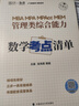 MBA MPA MPAcc MEM管理类综合能力数学考点清单 实拍图