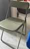 宜家（IKEA）VIHALS维哈斯新款折叠椅学习餐椅靠背家用椅子 绿色 实拍图