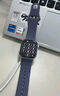 Apple/苹果 Watch S11 智能手表GPS+蜂窝款42毫米银色铝金属表壳雾紫色运动型表带S/M MF9G4CH/B 实拍图