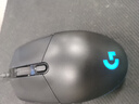 罗技（G）G102第二代游戏鼠标 RGB流光灯效鼠标 轻量化  游戏级8000DPI传感器 黑色 200-8000DPI 实拍图