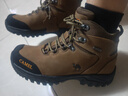 骆驼（CAMEL）户外登山鞋男女防水防滑徒步鞋缓震耐磨高帮鞋工装牛皮靴子 实拍图