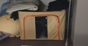 佳帮手布艺收纳箱 百纳箱衣服整理箱棉被衣物储物箱 U型窗 66L 1只装 实拍图