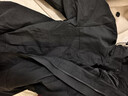 回力冲锋衣男女三合一户外防风防水登山服抓绒衣可拆卸夹克外套黑色 实拍图