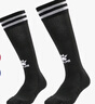 卡尔美（KELME）儿童长筒足球袜防滑毛巾底专业比赛训练运动高筒袜子 黑色 实拍图