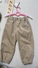 优衣库婴幼儿宝宝灯芯绒长裤/宽松休闲裤裤子25秋冬新款478838 31 米色 100 实拍图