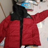 雪中飞【双面穿】儿童羽绒服冬季轻薄男女童面包服羽绒服中国红170cm 实拍图