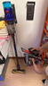 戴森（DYSON）V12 Detect Slim Fluffy轻量高端吸尘器 光学探测微尘 140AW强劲吸力 除螨 蓝色 实拍图