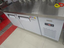美凌时尚家【已补贴20%】操作台冰柜冷藏工作台商用冰箱奶茶店设备全套水吧台不锈钢保鲜 【双温款】1.5*0.8*0.8M丨变频省电80% 【全铜管制冷丨一级节能省电丨东贝压缩机】 实拍图