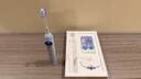 usmile笑容加智能电动牙刷 情侣款电动牙刷 Y30双支CP装浅海蓝+云暮紫 实拍图