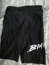 必迈2025新款跑步压缩短裤(潜能) 竞速马拉松男女弹力速干耐磨运动裤 骑士黑 男 S 实拍图