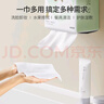 名创优品（MINISO）悬挂式洗脸巾220片*1包一次性洁面巾珍珠纹AB双面壁挂式20x20cm 实拍图
