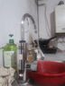 奥克斯（AUX）电热水龙头热水器加热水龙头快速热水变频恒温厨房下进水 【大屏数显】电镀银+漏保插头+万向喷头 实拍图