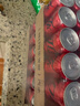 可口可乐（Coca-Cola）零度 Zero 无糖汽水 碳酸饮料 330ml*24摩登罐  实拍图