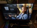 SANC盛色23.8英寸2K原生180Hz FastIPS显示器10bit 硬件低蓝光 小夜灯耳机挂架 电脑电竞屏幕 G52E Max 实拍图