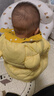 巴拉巴拉童装婴儿连体羽绒服轻薄羽绒服宝宝衣服2025冬装抱衣爬服男童女童 黄色雪人-白鸭绒 100 cm-充绒量53g 实拍图