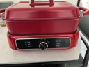 苏泊尔（SUPOR）电蒸锅 电煮锅 电火锅 家用多功能烤鱼烤肉锅 多用途分体不粘料理锅 蒸煮炖涮电热锅H3423FK863A 实拍图
