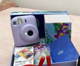 INSTAX富士instax立拍立得 一次成像相机 mini12精美礼盒 鸢尾骑士 含10张fafa花边相纸 实拍图